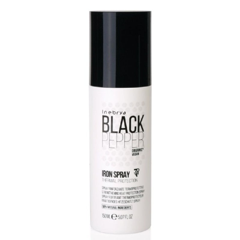 Purškiklis, apsaugantis plaukus nuo karščio daromos žalos Inebrya Black Pepper Iron Spray ICE26062, 150 ml