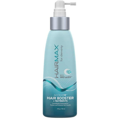 Spray for hair and scalp Hairmax Acceler8 Hair Booster, stimulating hair growth, especially suitable for thin, weak hair, 118 ml