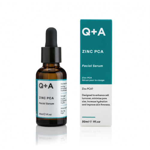 Q+A Zinc PCA Facial Serum Veido serumas, 30ml
