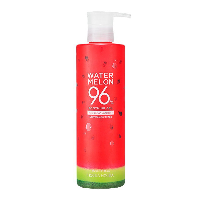 Soothing watermelon gel for body and face Holika Holika Watermelon 96% Soothing Gel 390 ml