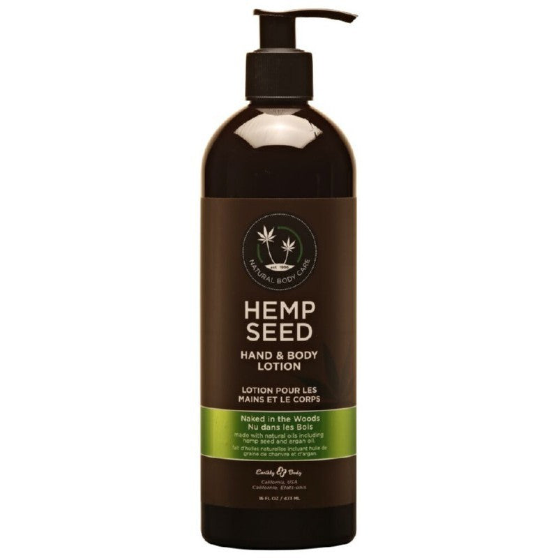Hemp Seed hand and body milk Naked in the Woods + gift 
