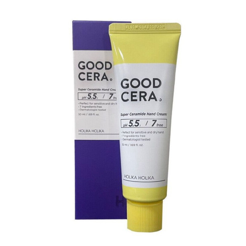 Крем для рук с керамидами Holika Holika Good Cera Super Ceramide Hand Cream HH20011161, для сухой, чувствительной кожи, 50 мл