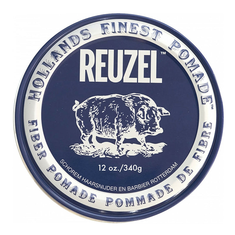 Reuzel Fiber Pomade Hair Styling Pomade 340 g + gift Reuzel product