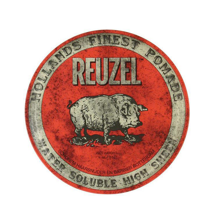 Reuzel Red High Sheen Medium Fixation Hair Pomade 340g + gift Reuzel product 