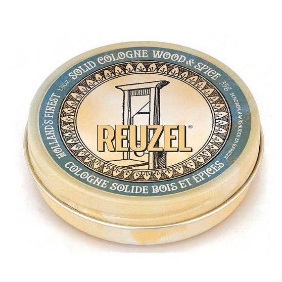 Reuzel Wood &amp; Spice Solid Applyable Cologne 35g + gift Reuzel product 