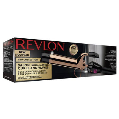 Revlon Pro Collection Rose Gold garbanojimo žnyplės RVIR1159E-Beauty chest
