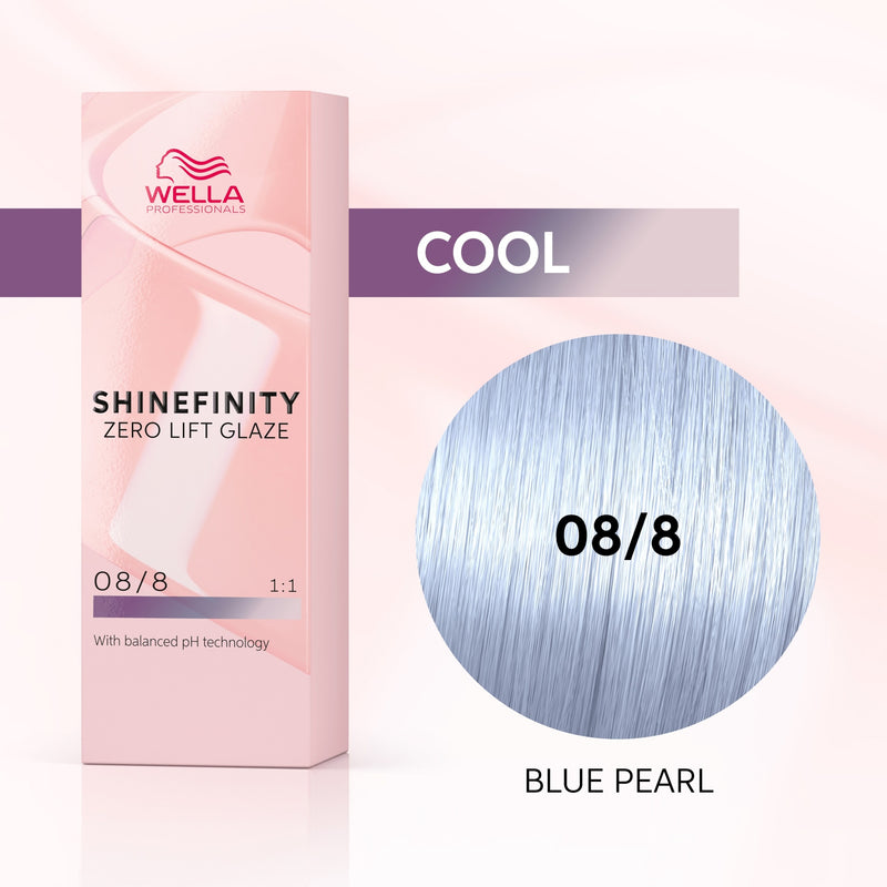 Wella SHINEFINITY Zero Lift Glaze - Gel hair dye, 60 ml