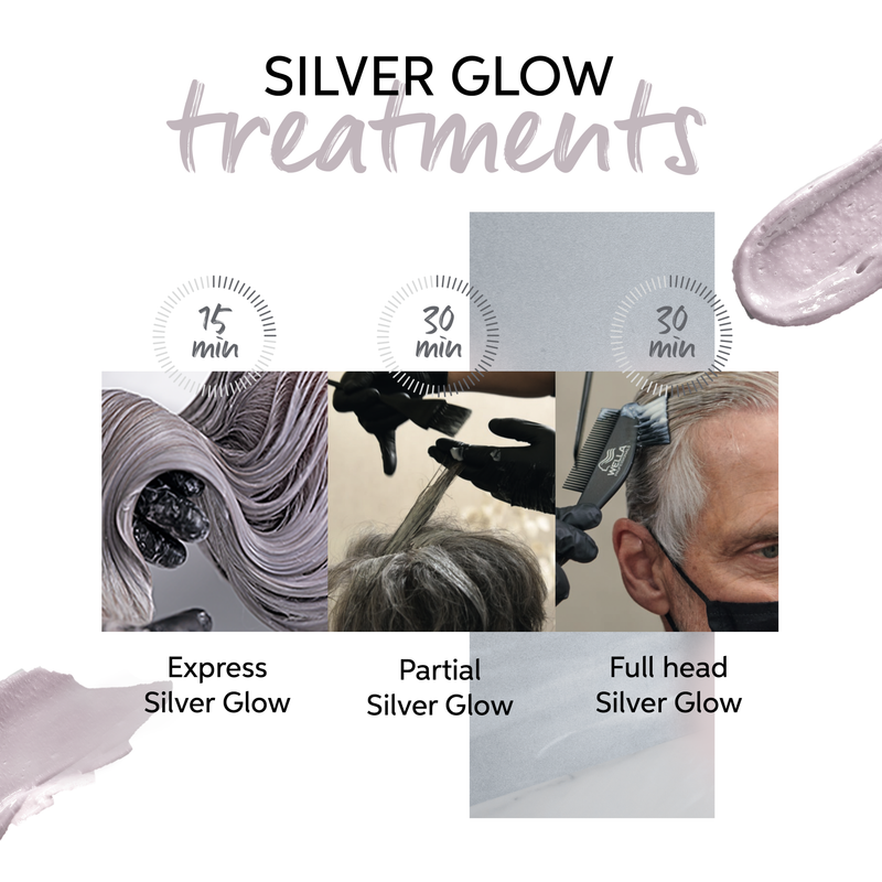 Wella TRUE GRAY Steel Glow Medium - Toner for gray hair, 60 ml 