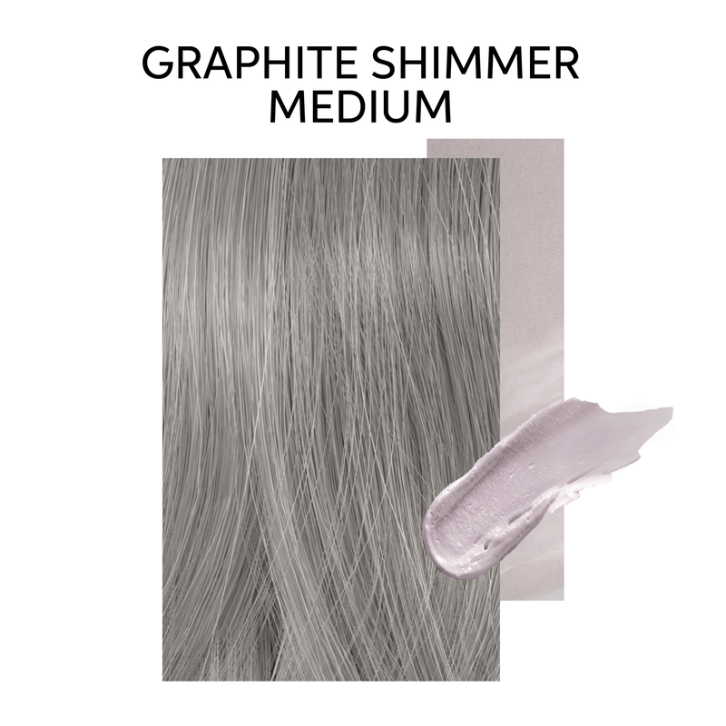 Wella TRUE GREY Graphite Shimmer Medium - Toneris žiliems plaukams, 60 ml