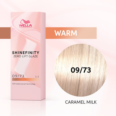 Wella SHINEFINITY Zero Lift Glaze - Geliniai plaukų dažai, 60 ml