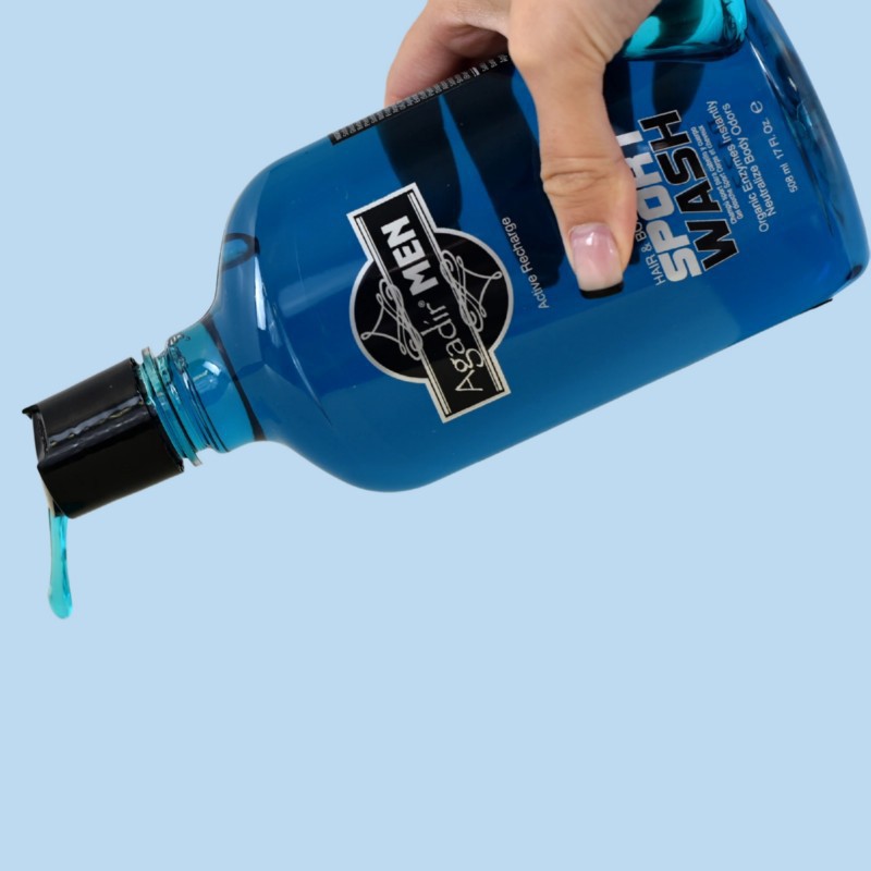Shampoo and body wash for men Agadir Men Hair &amp; Body Sport Wash AGDM6031 for men&