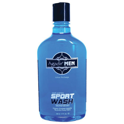 Shampoo and body wash for men Agadir Men Hair &amp; Body Sport Wash AGDM6031 for men's hair and body care, 508 ml