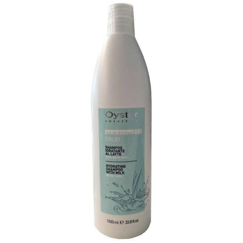 Šampūnas Oyster Sublime Latte Moisturizing Shampoo OYSH07100700, drėkina plaukus, skirtas visų tipų plaukams, su pienu, 1000 ml