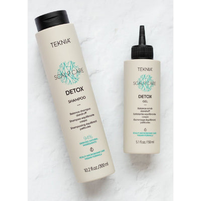 Шампунь для волос Lakme Teknia Scalp Care Detox Shampoo LAK44322, против перхоти, подходит для жирной кожи головы, 300 мл