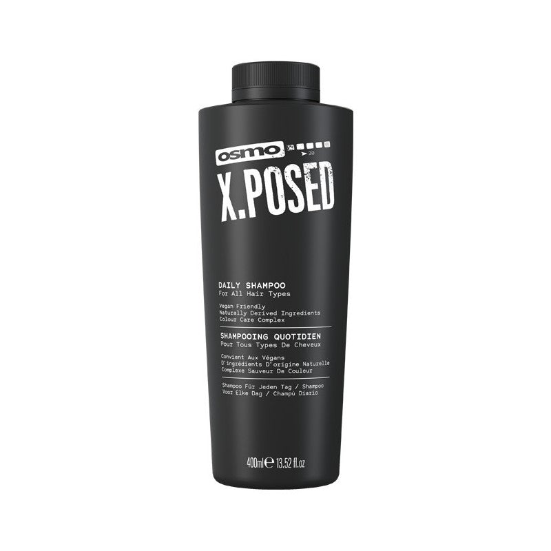 Hair shampoo Osmo X.Posed Daily Shampoo OS064600, intended for daily use, suitable for all hair types, 400 ml + gift Previa hair product