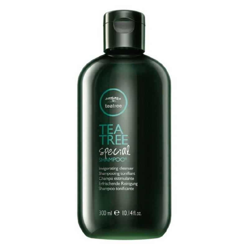 Šampūnas plaukams Paul Mitchell Green Tea Tree Shampoo PAUL201113, su arbatmedžiu, gaivina galvos odą, 300 ml +dovana Previa plaukų priemonė