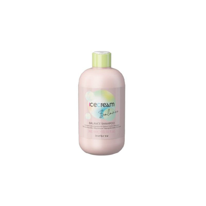 Шампунь для жирной кожи головы и волос Inebrya Ice Cream Balance Shampoo ICE26385, 300 мл