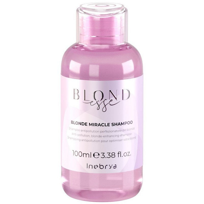 Šampūnas šviesiems plaukams Inebrya Blondesse Miracle Anti-Pollution Shampoo ICE26145, 100 ml