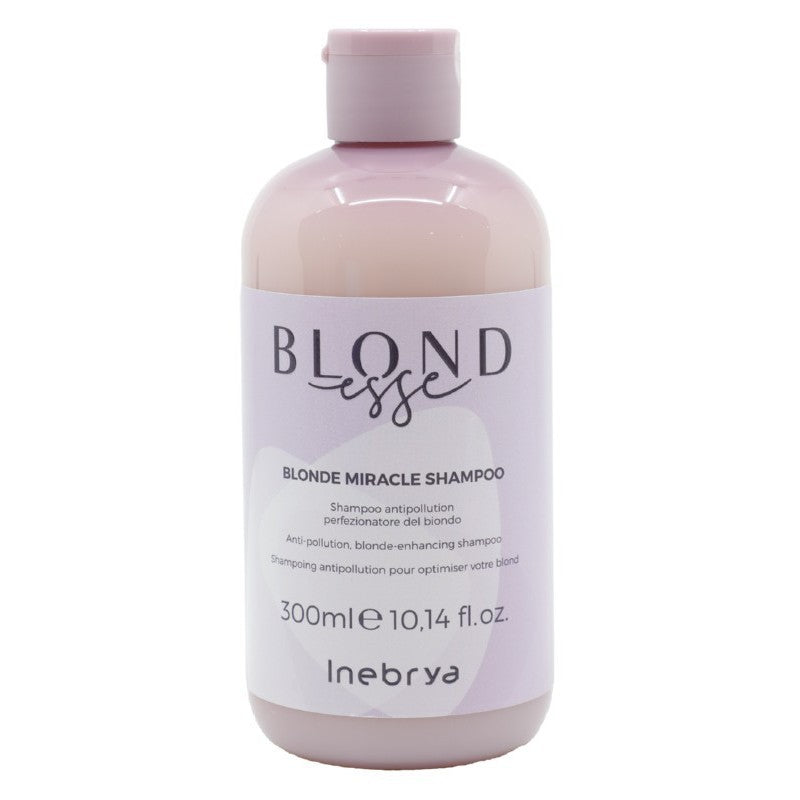 Šampūnas šviesiems plaukams Inebrya Blondesse Miracle Shampoo Anti Pollution ICE26145, 300 ml