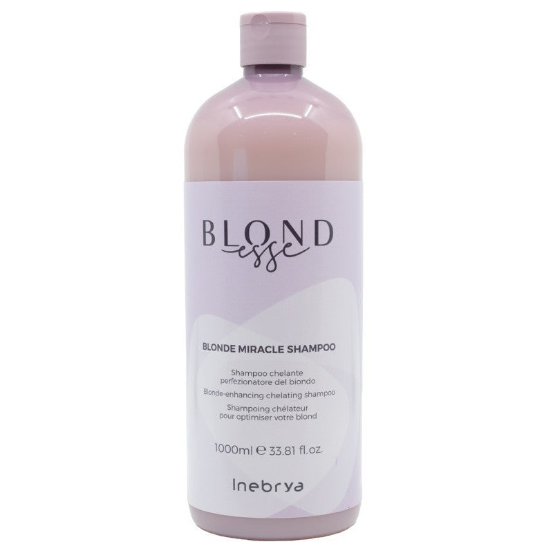 Šampūnas šviesiems plaukams Inebrya Blondesse Miracle Shampoo Anti Pollution ICE26146, 1000 ml