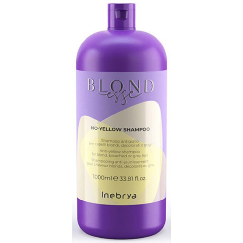 Шампунь для светлых волос Inebrya Blondesse No-Yellow Shampoo ICE26236, 1000 мл