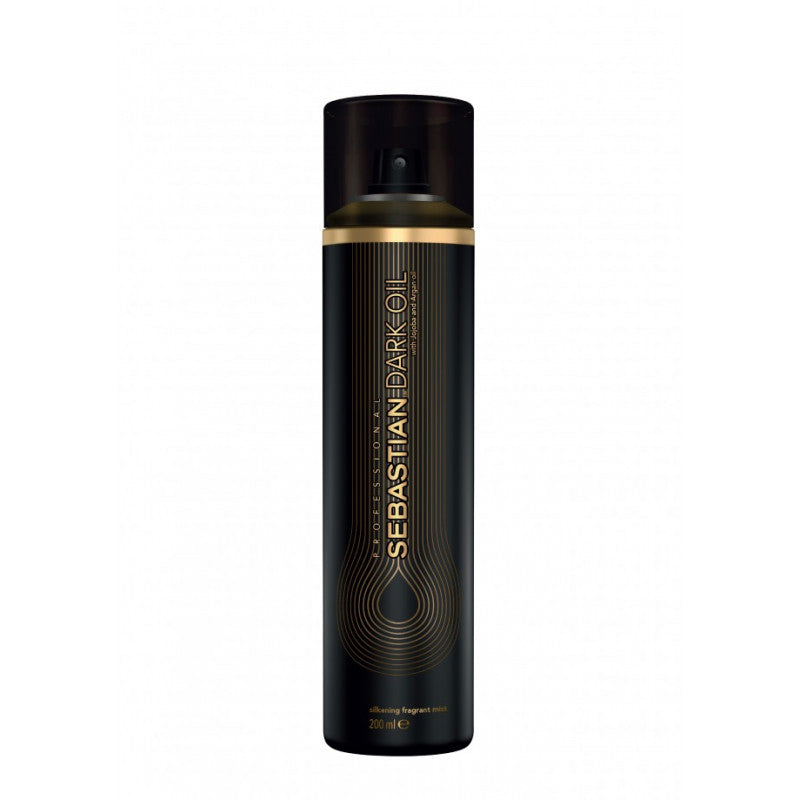 Sebastian Professional Dark Oil Silkening Fragrant Mist Purškiamas plaukų kondicionierius, 200ml +dovana Wella priemonė