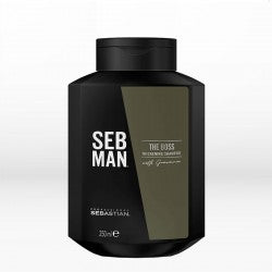 Sebastian SebMan Professional The Boss Plaukus tankinantis šampūnas +dovana Wella priemonė