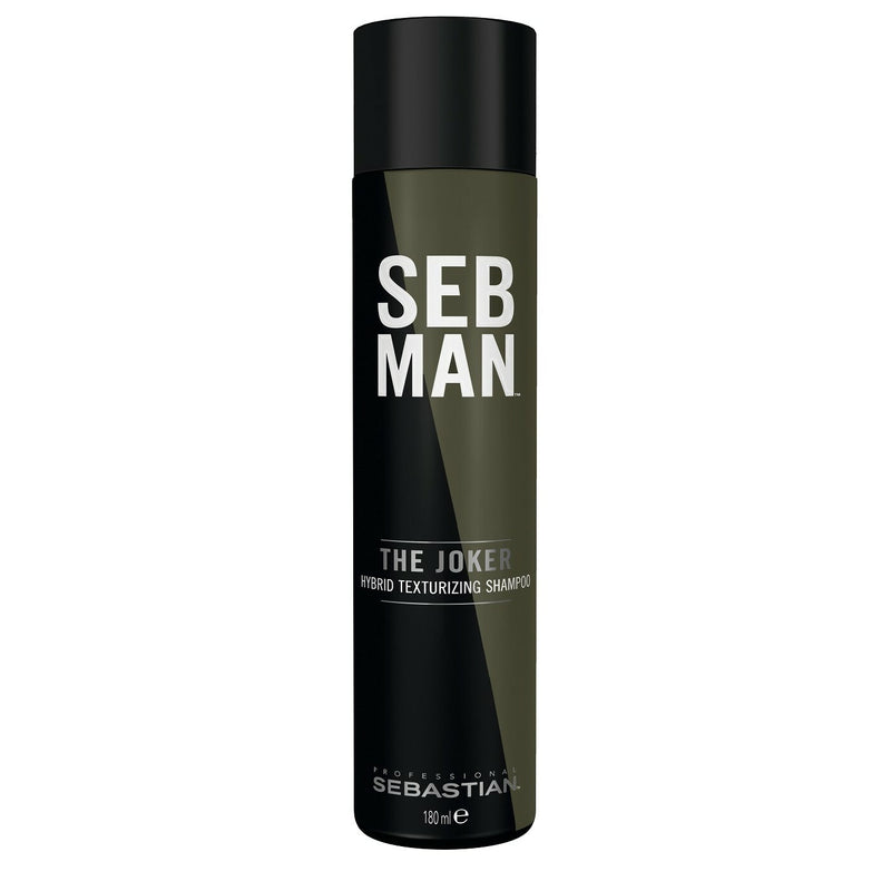Sebastian SebMan Professional The Jocker Dry hair thickening shampoo 3in1, 180 ml + gift Wella product