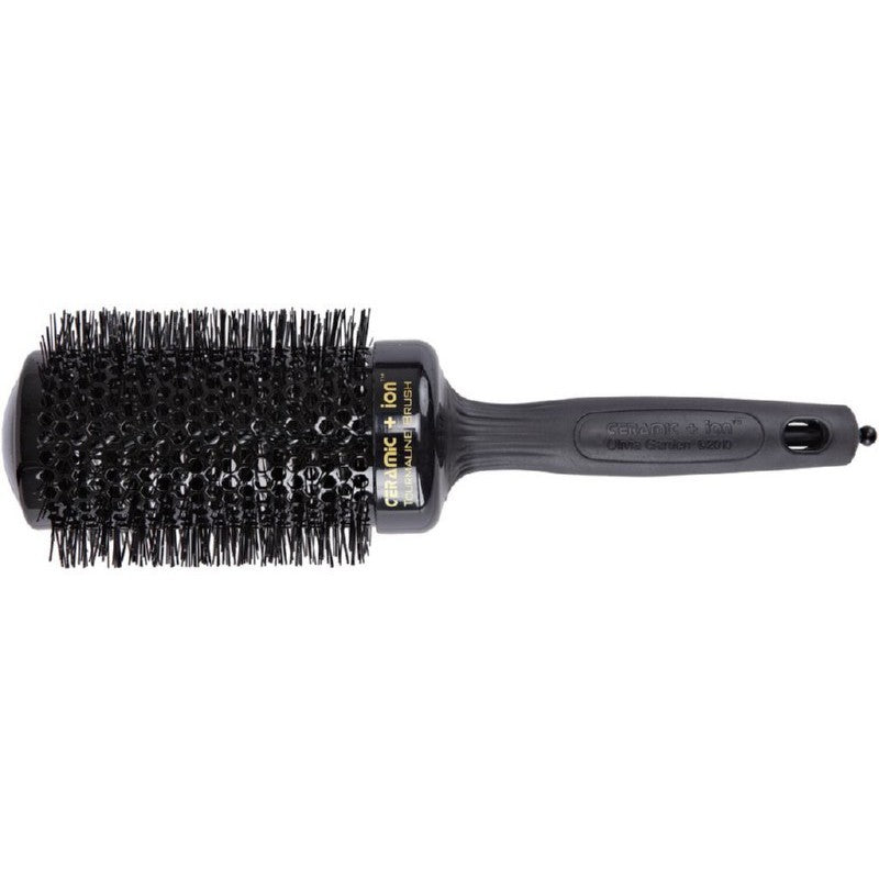 Hair brush Olivia Garden Ceramic+Ion Black Series OG00637, 55 mm, for drying and styling hair