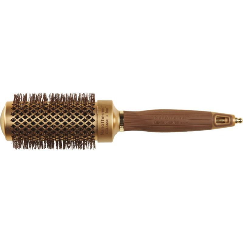 Hair brush Olivia Garden Nano Thermic Ceramic + Ion 44 OG01076, 44 mm, for drying and styling hair