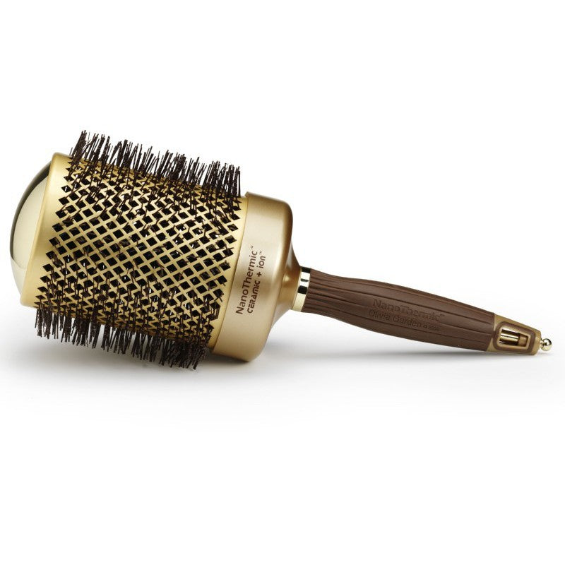 Hair brush Olivia Garden Nano Thermic Ceramic + Ion 82 OG01079, 82 mm, for drying and styling hair