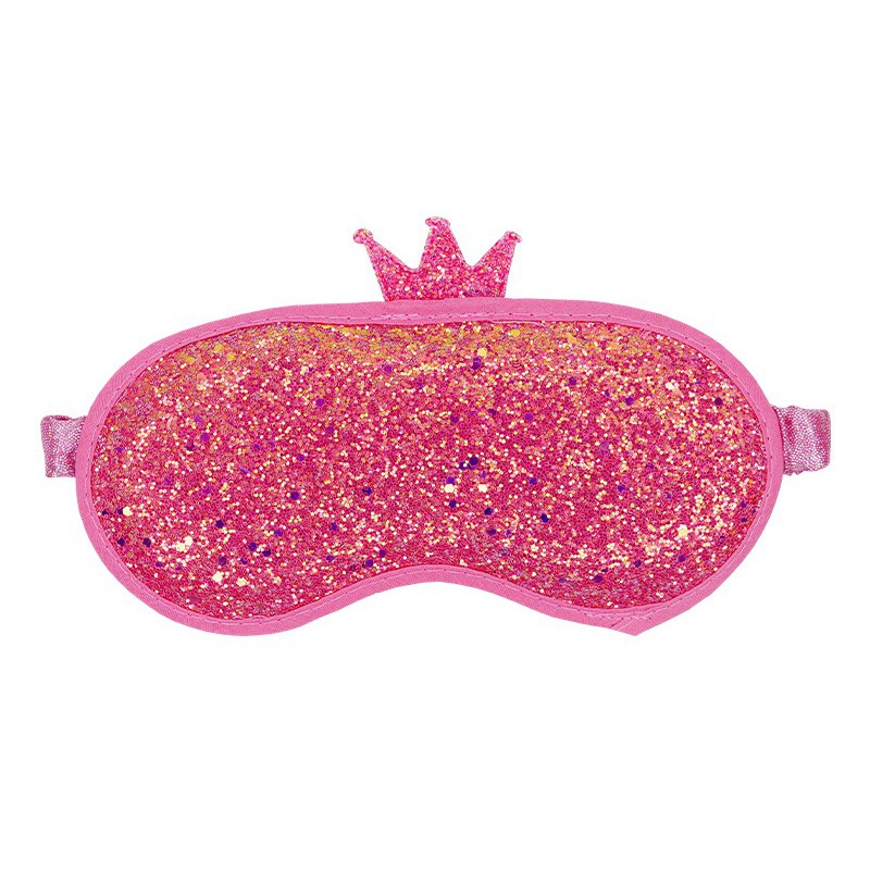 Heating/cooling eye mask - sleeping glasses beOSOM Hot &amp; Cold Eye Mask, shiny, with crown