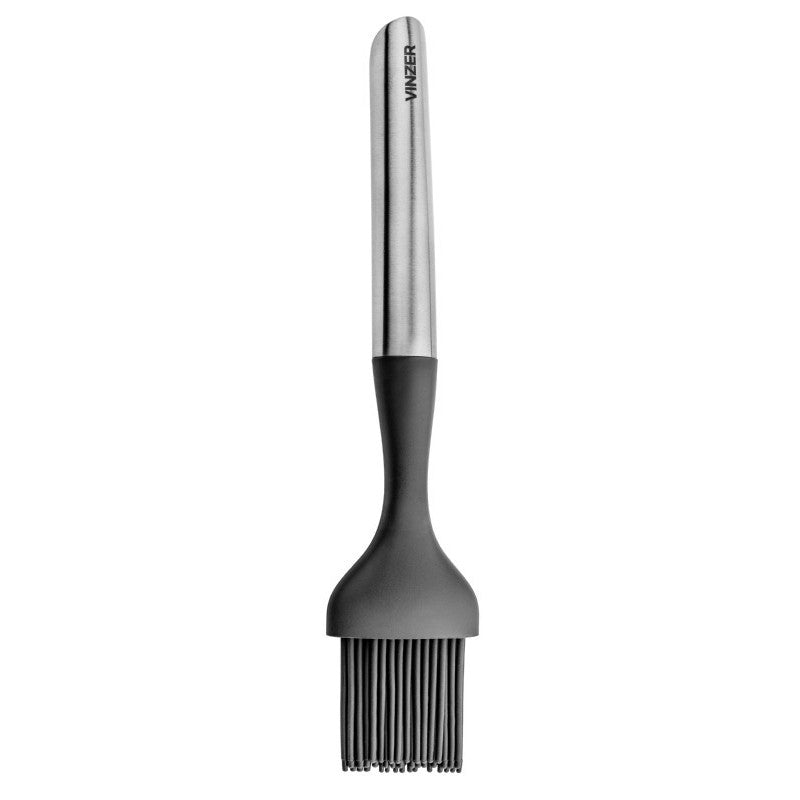 Silicone brush Vinzer 50206, black, 25.5 cm