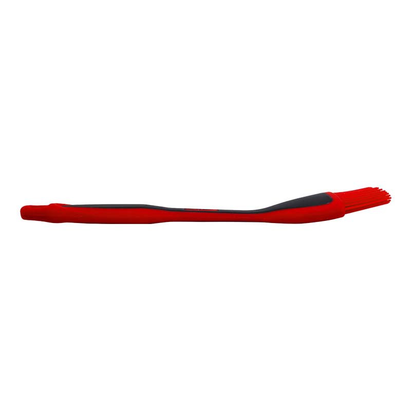 Silicone brush Zyle ZY010RBR, red, 27.5 cm