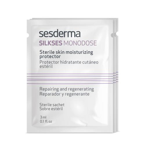 Sesderma SILKSES Drėkinamasis apsauginis kremas 20x3 ml +dovana mini Sesderma priemonė