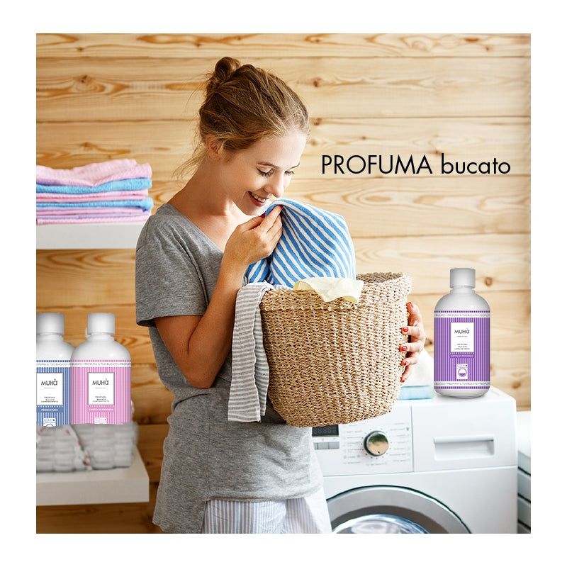 Washing perfume MUHA Fresco Puro 100 ml + gift Previa hair product