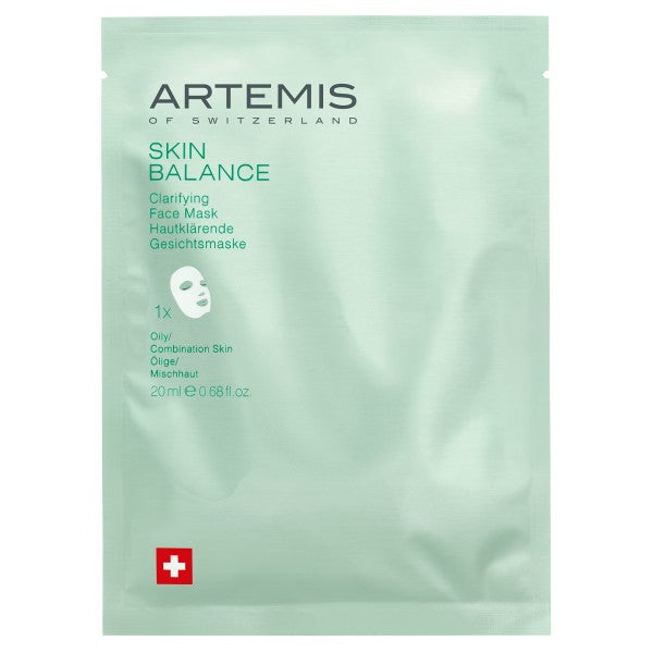 ARTEMIS Skin Balance Clarifying Face Mask Осветляющая тканевая маска для лица, 20 мл