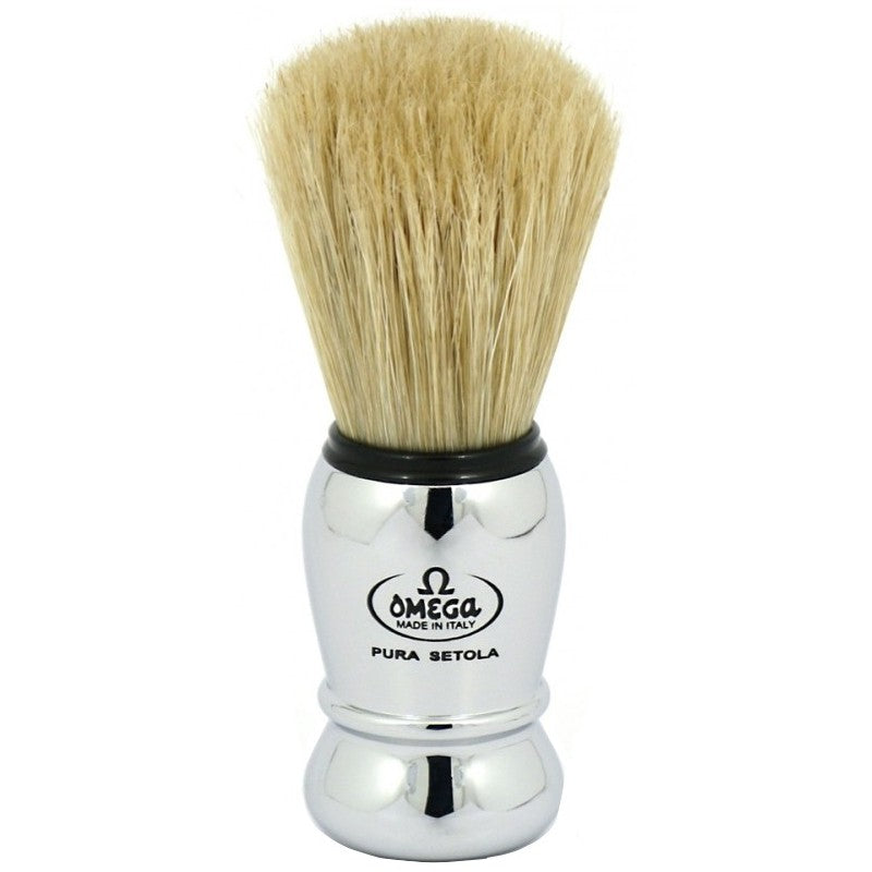 Shaving brush Omega Pura Setola 10029, 100% boar bristles