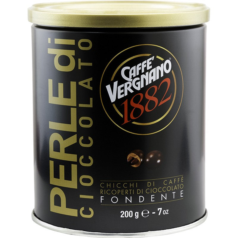 Chocolate candies with coffee beans Vergnano Perle, 200 g 