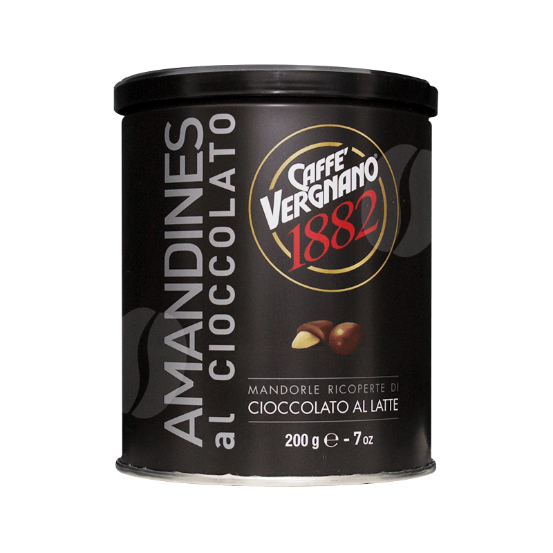 Šokoladiniai saldainiai su migdolais Vergnano Amandines, 200 g