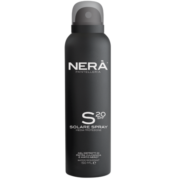 NERA Medium Protection Spray SPF20 Kūno dulksna su apsauga nuo saulės, 150ml