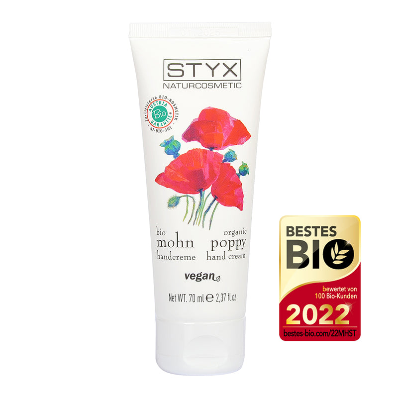 STYX NATURCOSMETIC Hand cream with poppy seeds 70 ml 