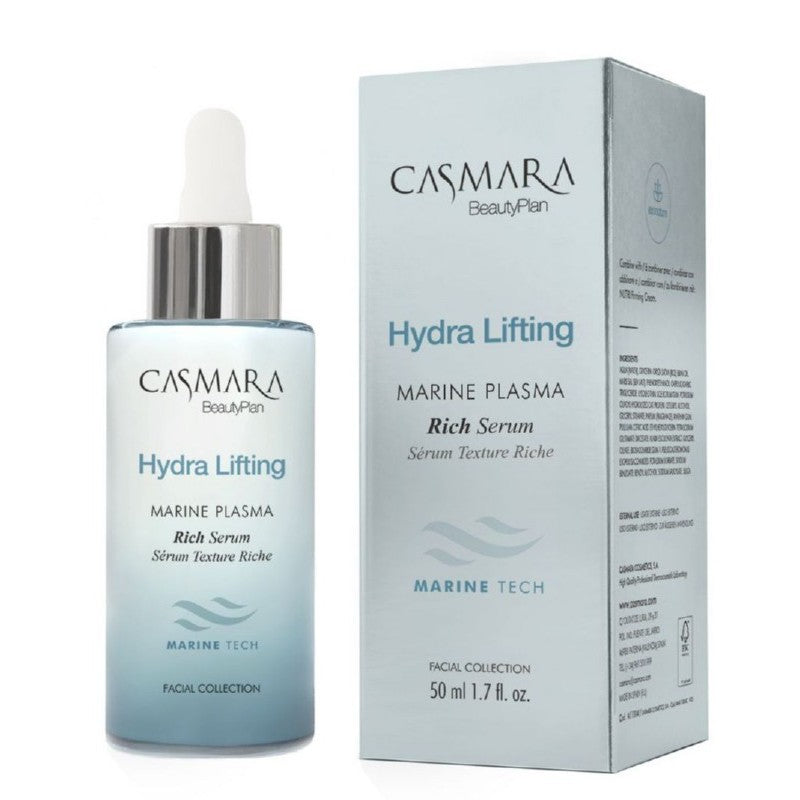 Укрепляющая сыворотка для лица Casmara Hydra Lifting Rich Serum CASA11004, подходит для зрелой, сухой кожи лица, 50 мл