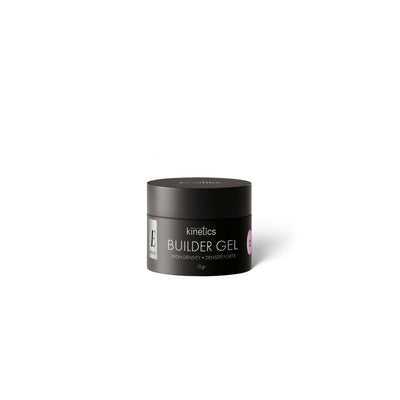 Building gel for nail extension Kinetics Expert Line Builder Gel Fast Pink KBGFP15, 15 g, pink, especially suitable for French design