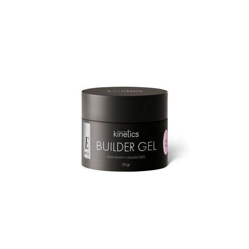 Building gel for nail extension Kinetics Expert Line Builder Gel Fast Pink KBGFP50, 50 g, pink, especially suitable for French design