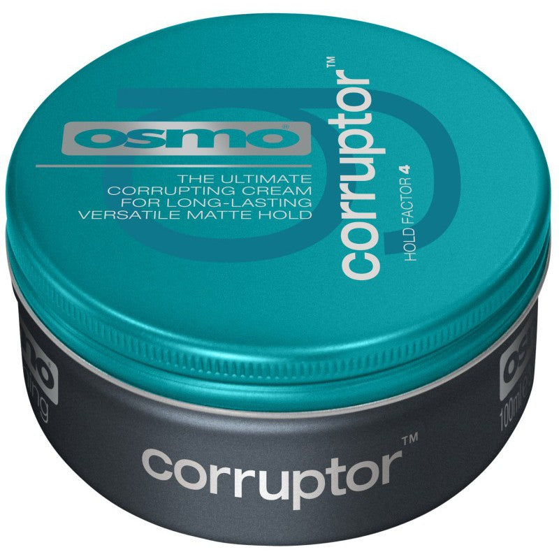 Strong fixation, long-lasting, hair styling cream Osmo Corruptor OS064010, 100 ml + gift Previa hair product