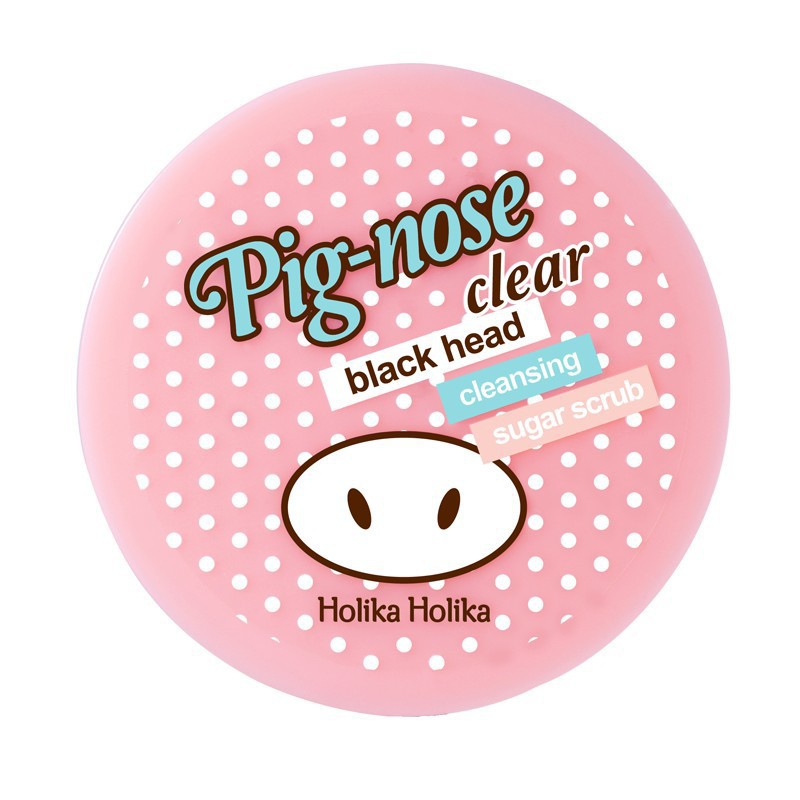 Šveitiklis veido odai Holika Holika Pig Nose Clear Blackhead Cleansing Sugar Scrub 25 g