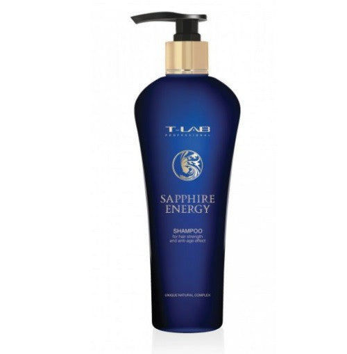 T-LAB Professional Sapphire Energy Shampoo Hair strengthening shampoo 750ml + a gift of luxurious home fragrance with sticks