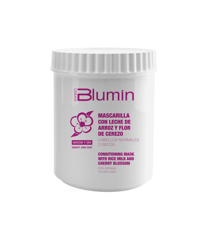 Intensely moisturizing hair mask with rice water and cherry blossoms Blumin, TAHE, 700ml.