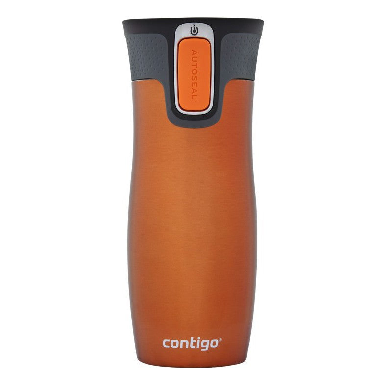 Thermal mug Contigo West Loop Tangerine CON2095850, 470 ml